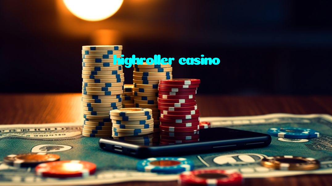 highroller casino casino presented on mobile device in Pakistan with slots and live games
